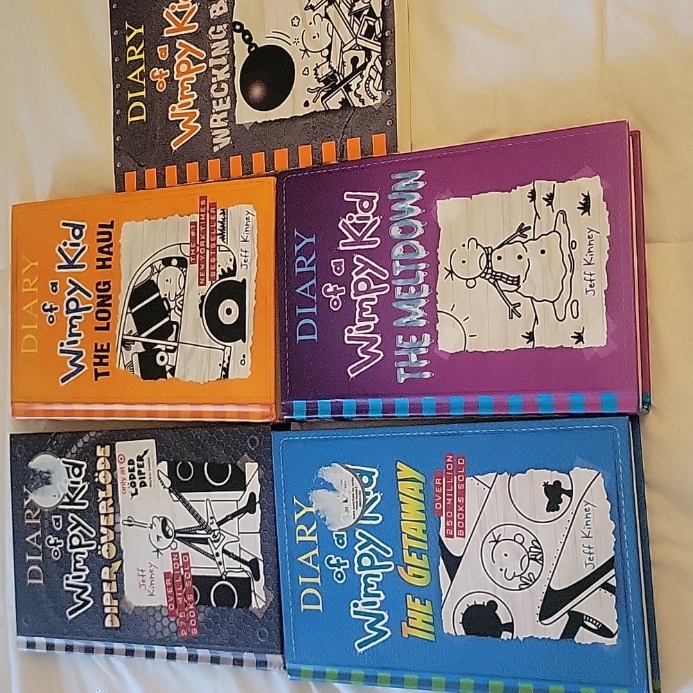📚Diary of a Wimpy Kid Bundle Summer Reading